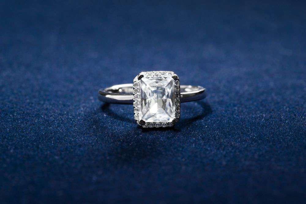 GIA鑽石 主石0.51CT 花式切工 公主方切工 D/VS2 2EX 無螢光 鉑金材質 鑽石戒指 愛的迴廊 鑽飾 鑽戒